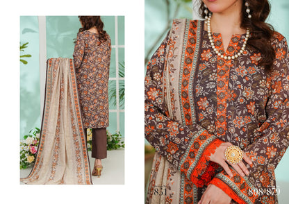 VS Daman Exclusive Lawn Vol-5