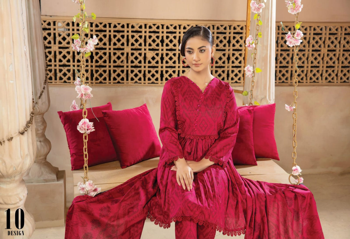 Orchid BiN Naeem Bana Dora Luxury Lawn