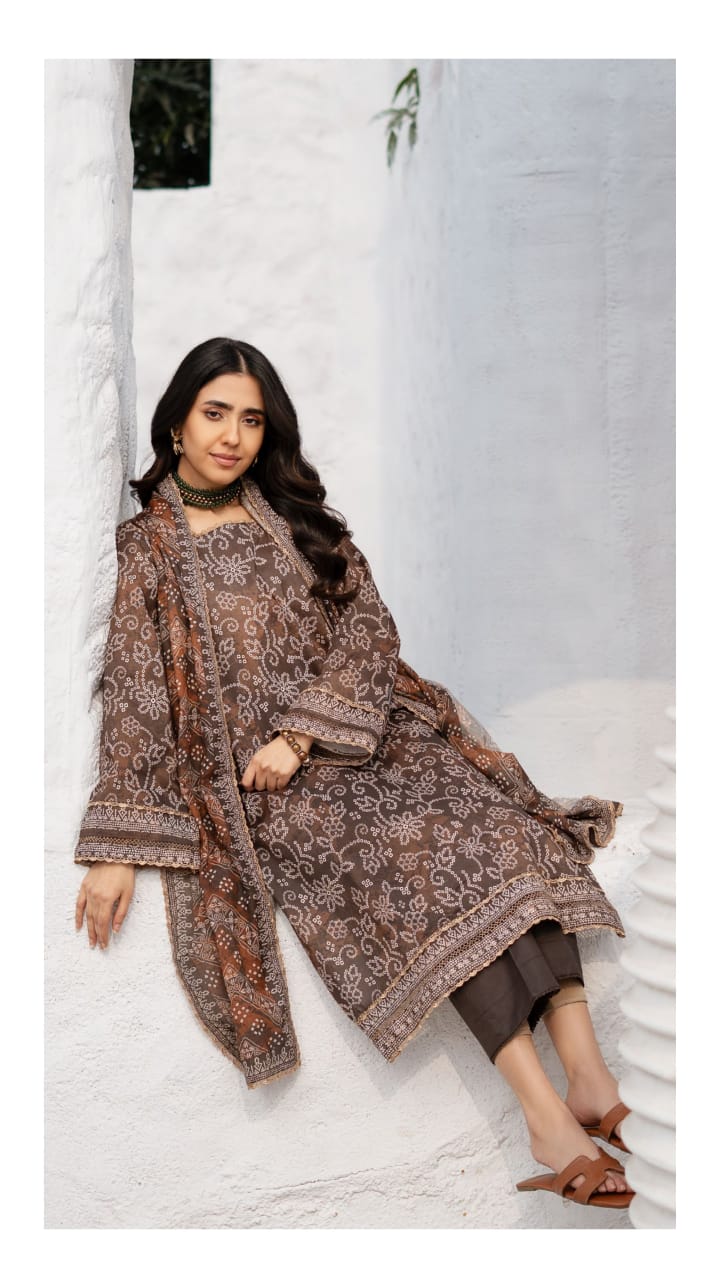 Colors Digital Printed Lawn