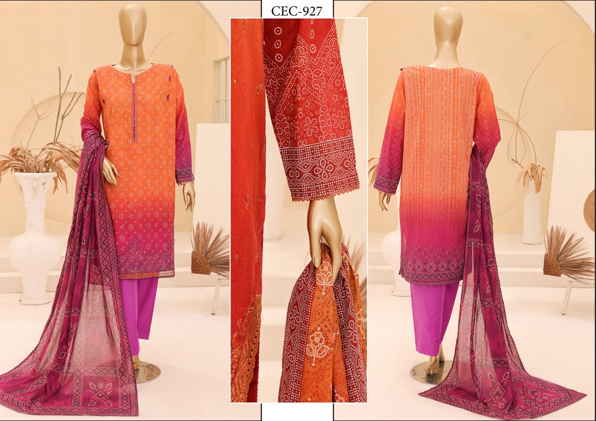 HZ Chunri Embroidered Collection