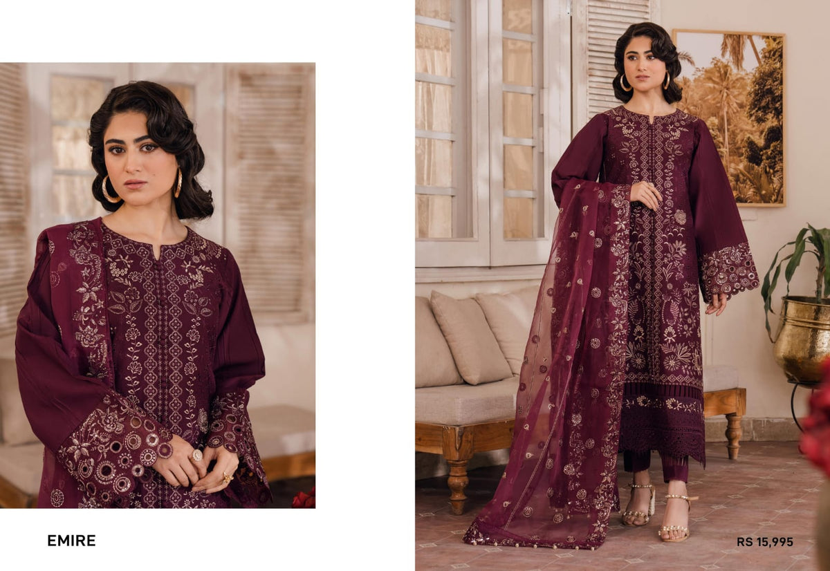 Naqsh By Bin Ilyas Embroidered Heavy Lawn