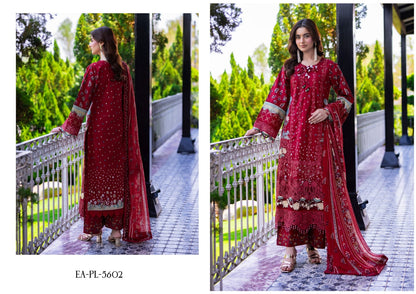 ESHAISHA PRINTED LAWN EMBROIDERED COLLECTION VOL-3