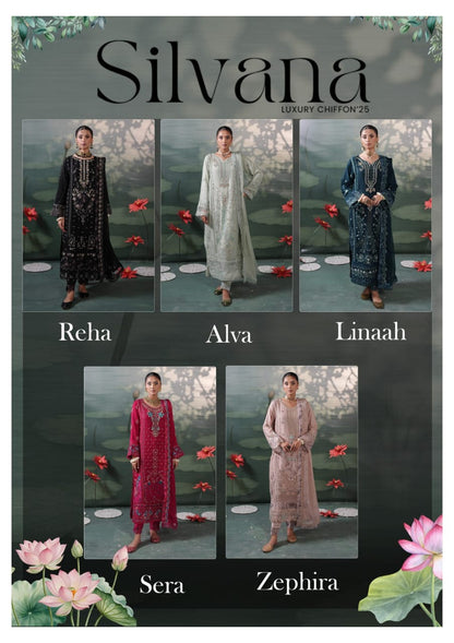 SILVANA GUZEL Ready To Wear  FORMAL 3 PIECE Stitched Collection