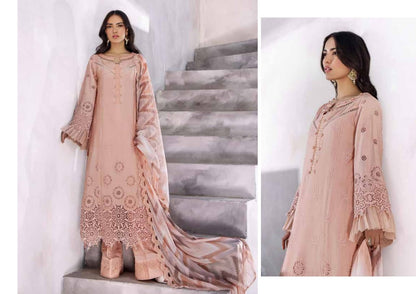 Adan's Lasserkari Unstitched Lawn'25