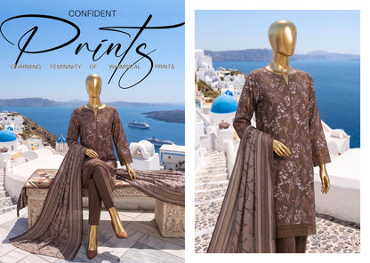 SAFINA POP Digital Printed Lawn 3 PIECE Collection 2026
