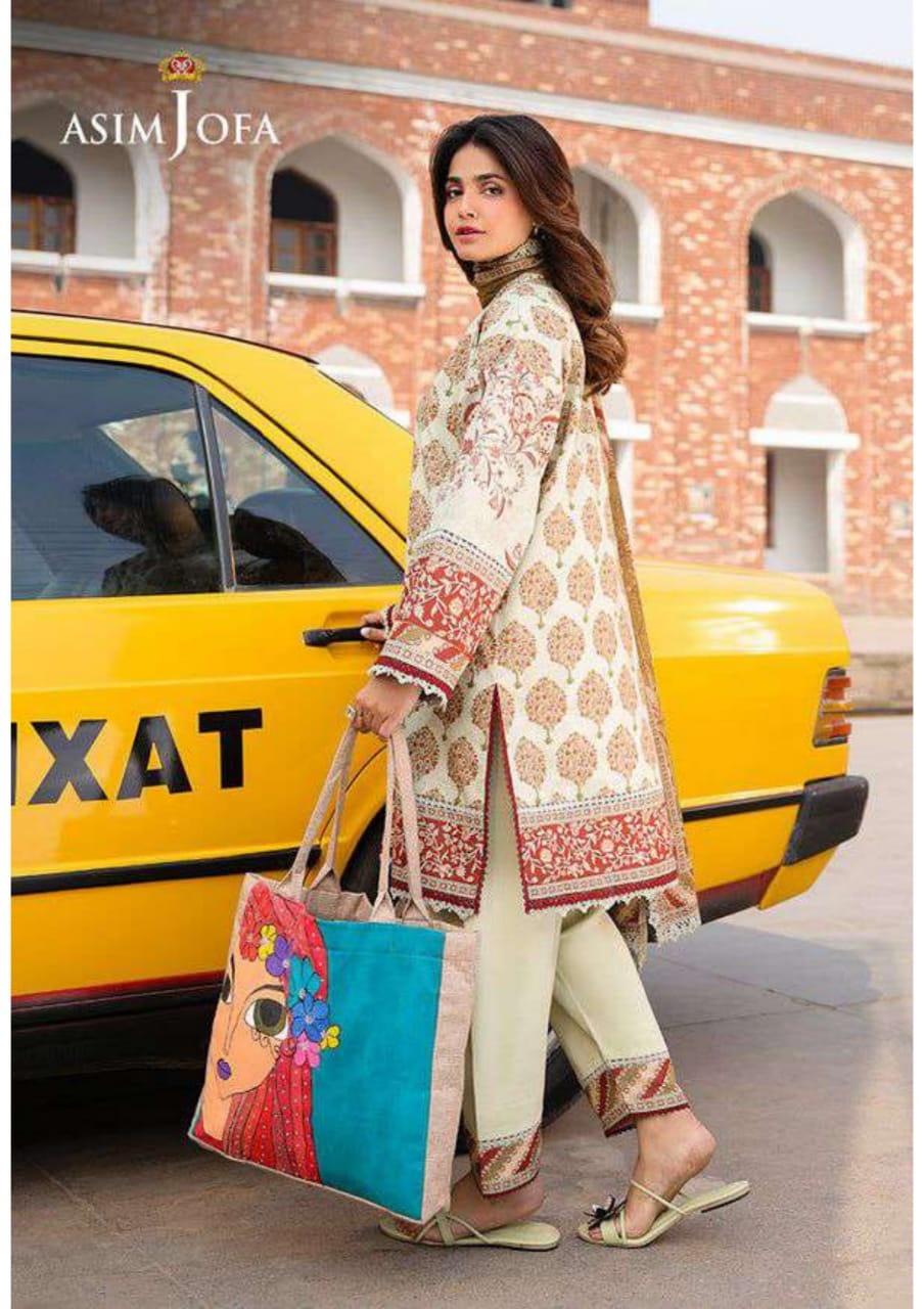 ASIM JOFA Printed Lawn Combined