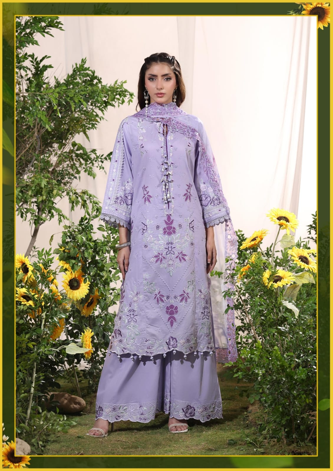 IRHA  GUZEL  Luxury Cotton 3 Pc Stitched Collection