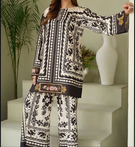 Floral Digital Printed