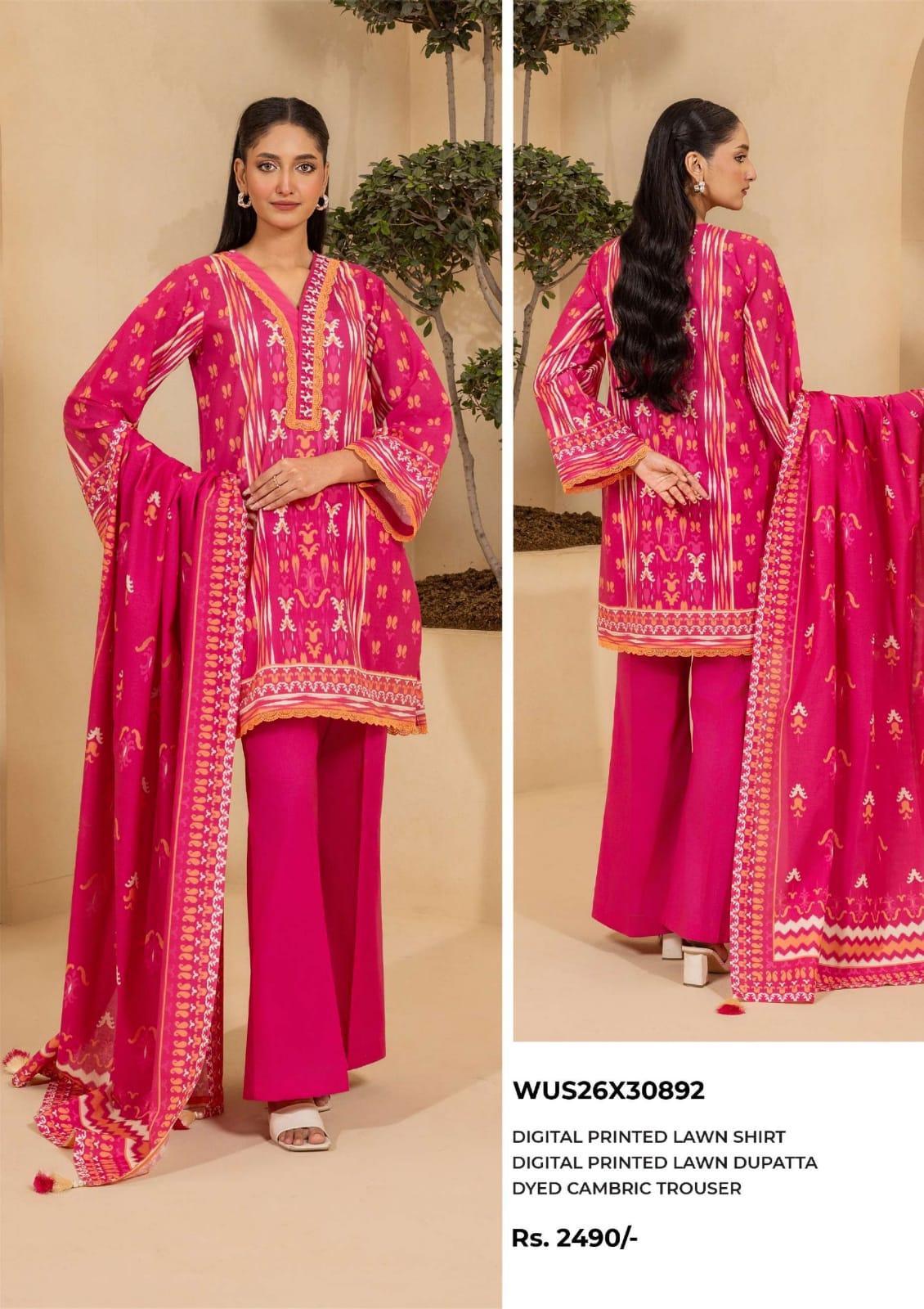 ZELLBURY LAWN Printed 3 PIECE Collection VOL-6 2026