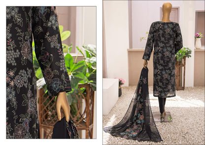 Mother's Embroidered Bamber Chiffon Dupatta