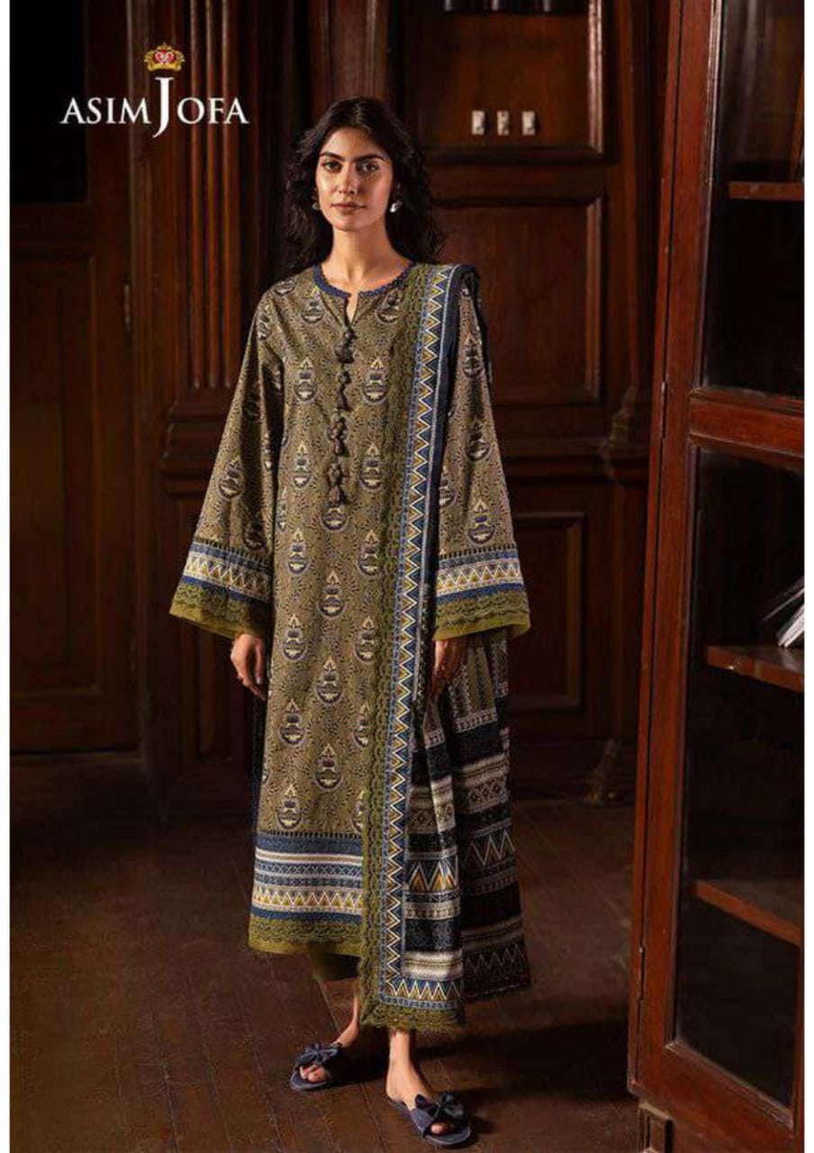 ASIM JOFA Printed Lawn Combined