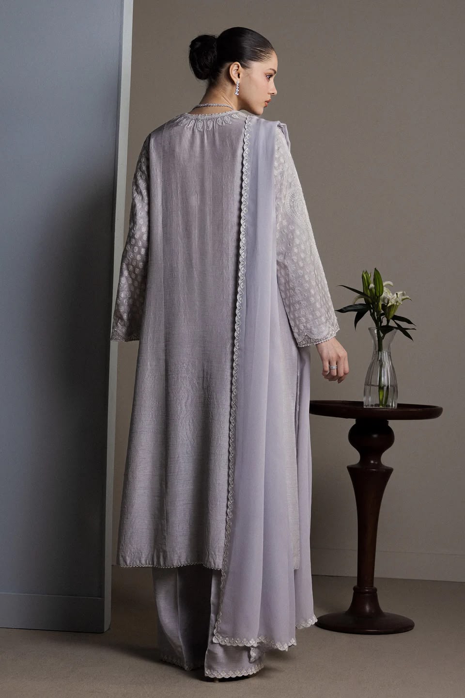 Zara Shajahan Egyptian Lawn Monal Lawn Dupatta