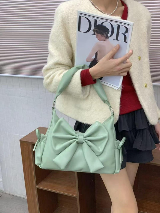 OFFICIAL BRANDED BOW STYLE HANDBAG & CROSSBODY
