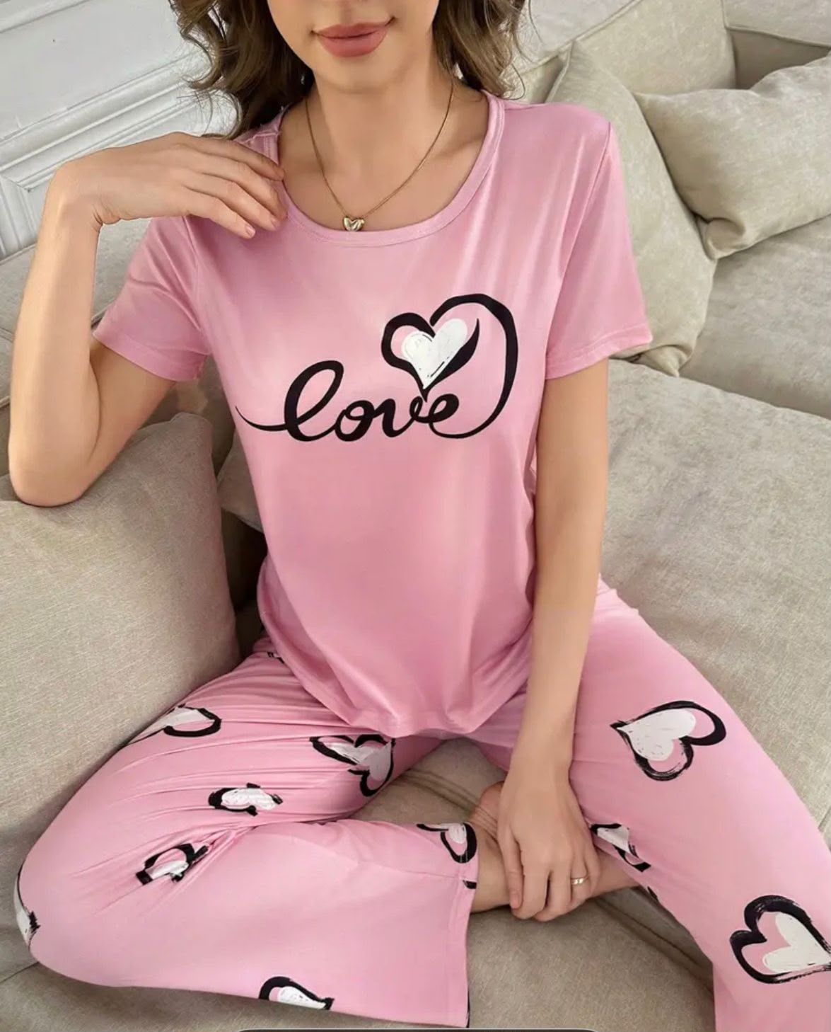 Printed Night Suit