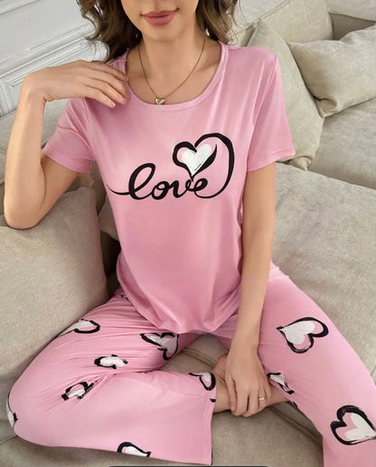 Printed Night Suit
