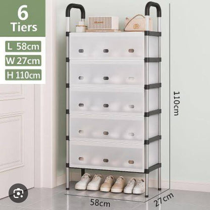 7 Layer Show Rack