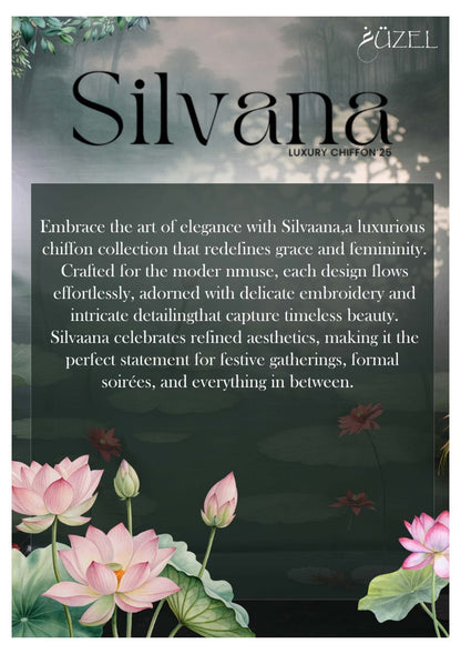 SILVANA GUZEL Ready To Wear  FORMAL 3 PIECE Stitched Collection