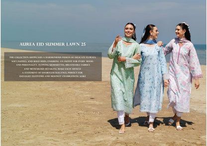 Barouque Farasha is  AUREA EID SUMMER LAWN COLLECTION