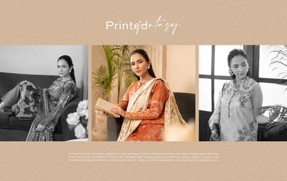 RIVAH Digital Printed Lawn Suit