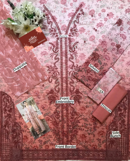 Ayzel By Affrozeh Lawn Collection