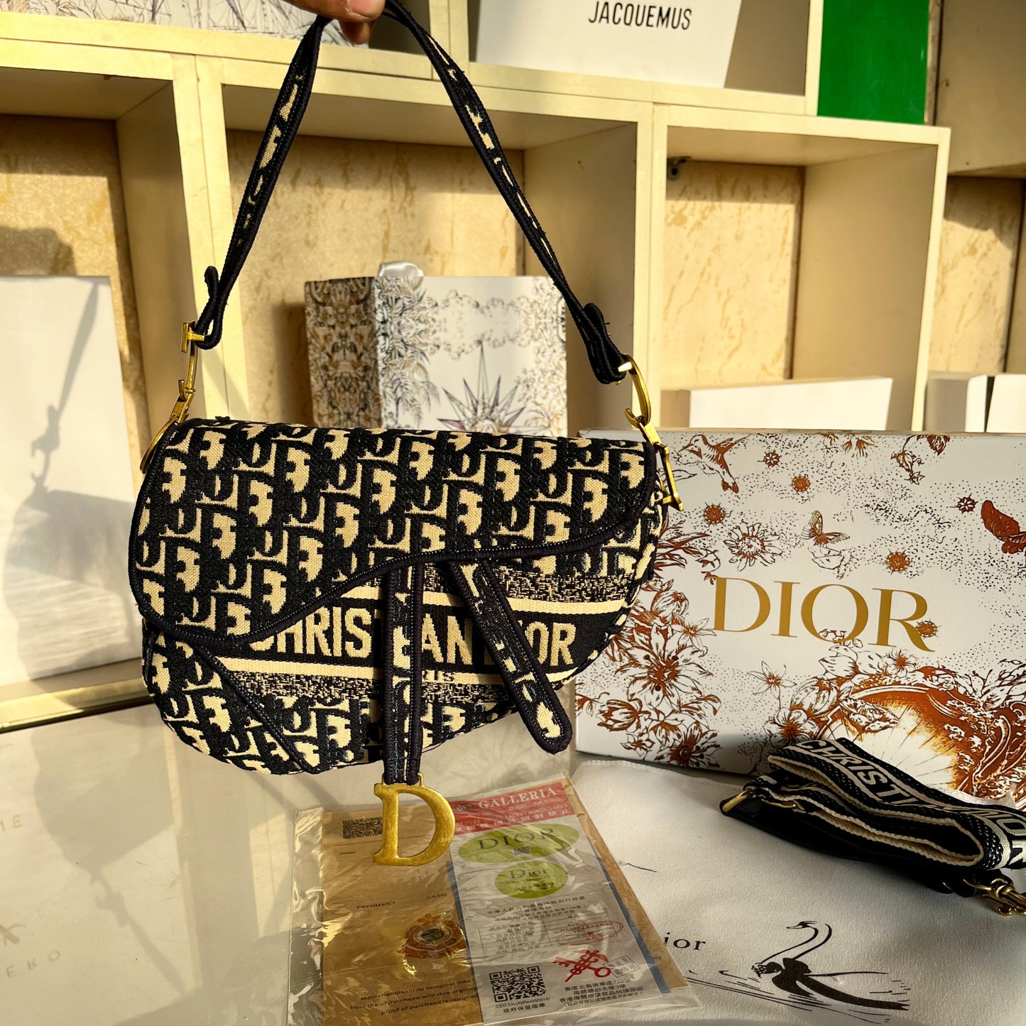 DIOR SADDLE BAG