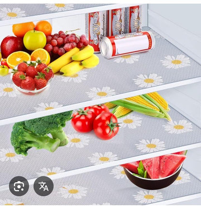 Printed fridge sheet roll