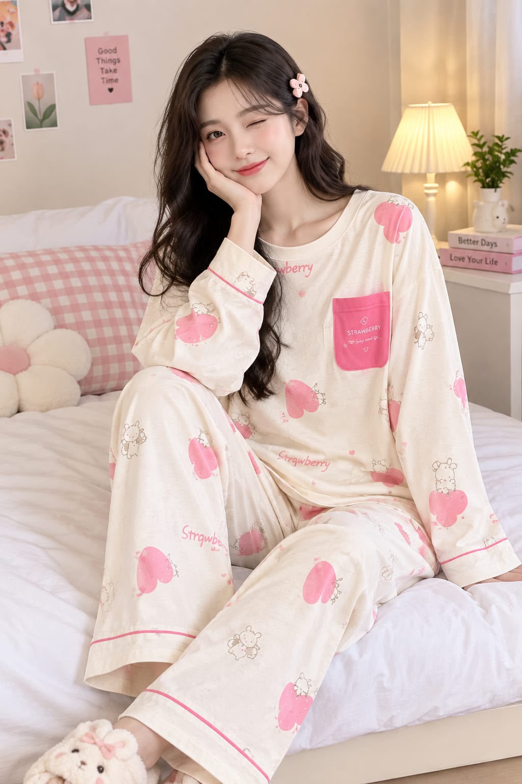 Printed Night Suit