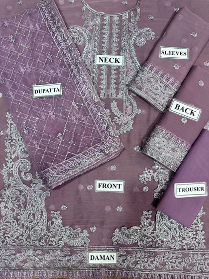 Asim Jofa JHILMIL CHIFFON COLLECTION