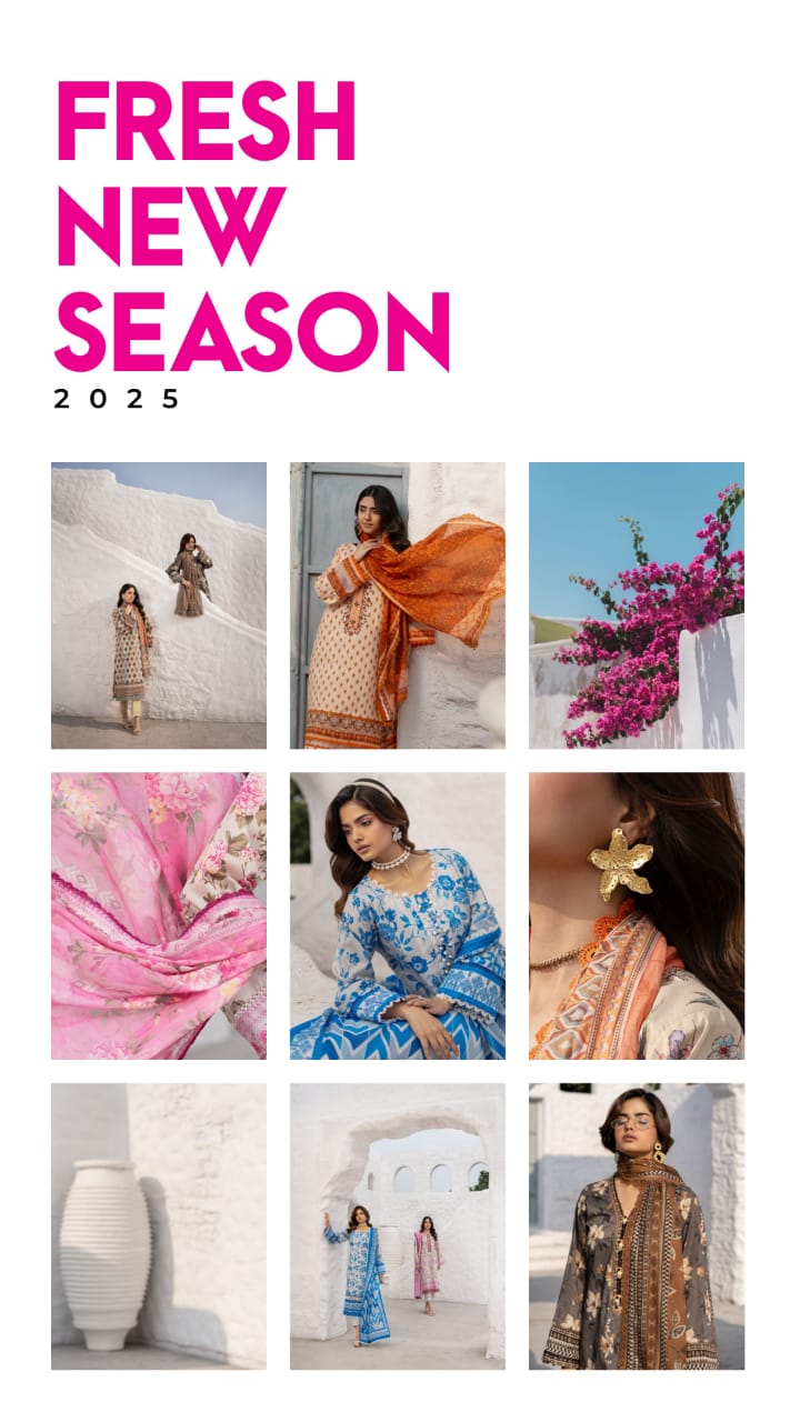 Colors Digital Printed Lawn
