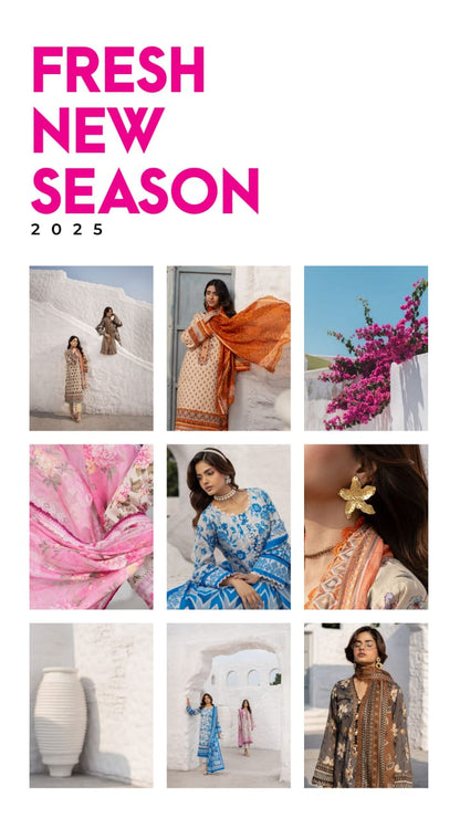 Colors Digital Printed Lawn