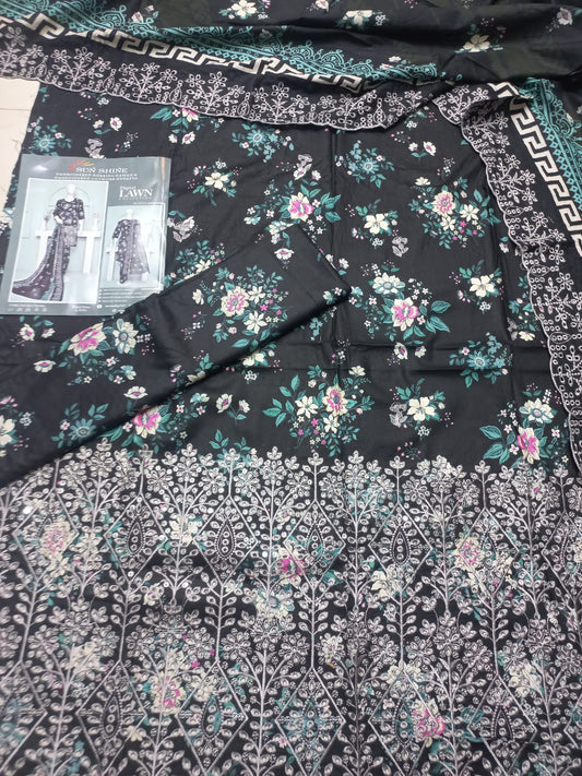 Sun Shine Lawn Embroidery
