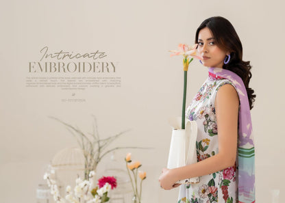 ZIVA EMBROIDERED LAWN