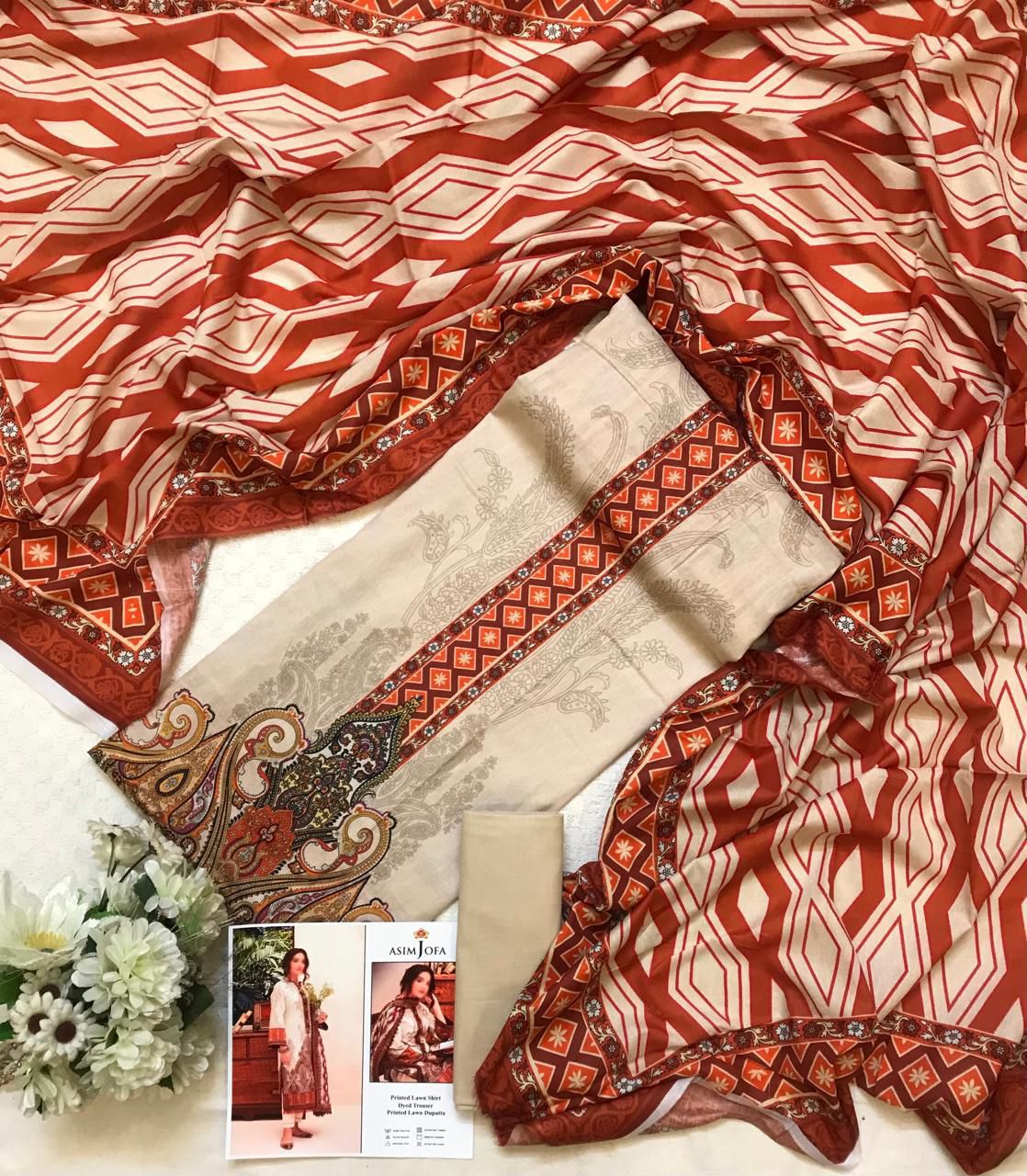 Asim Jofa Prints Collection
