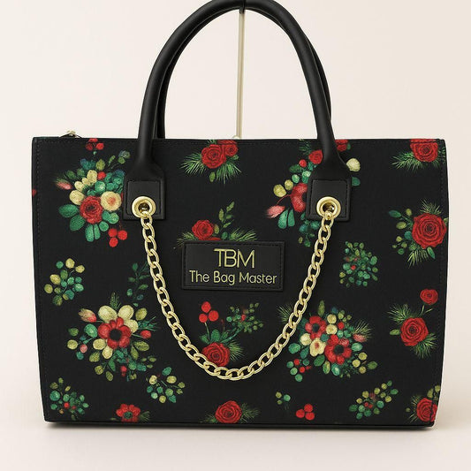 Floral Tote Bag