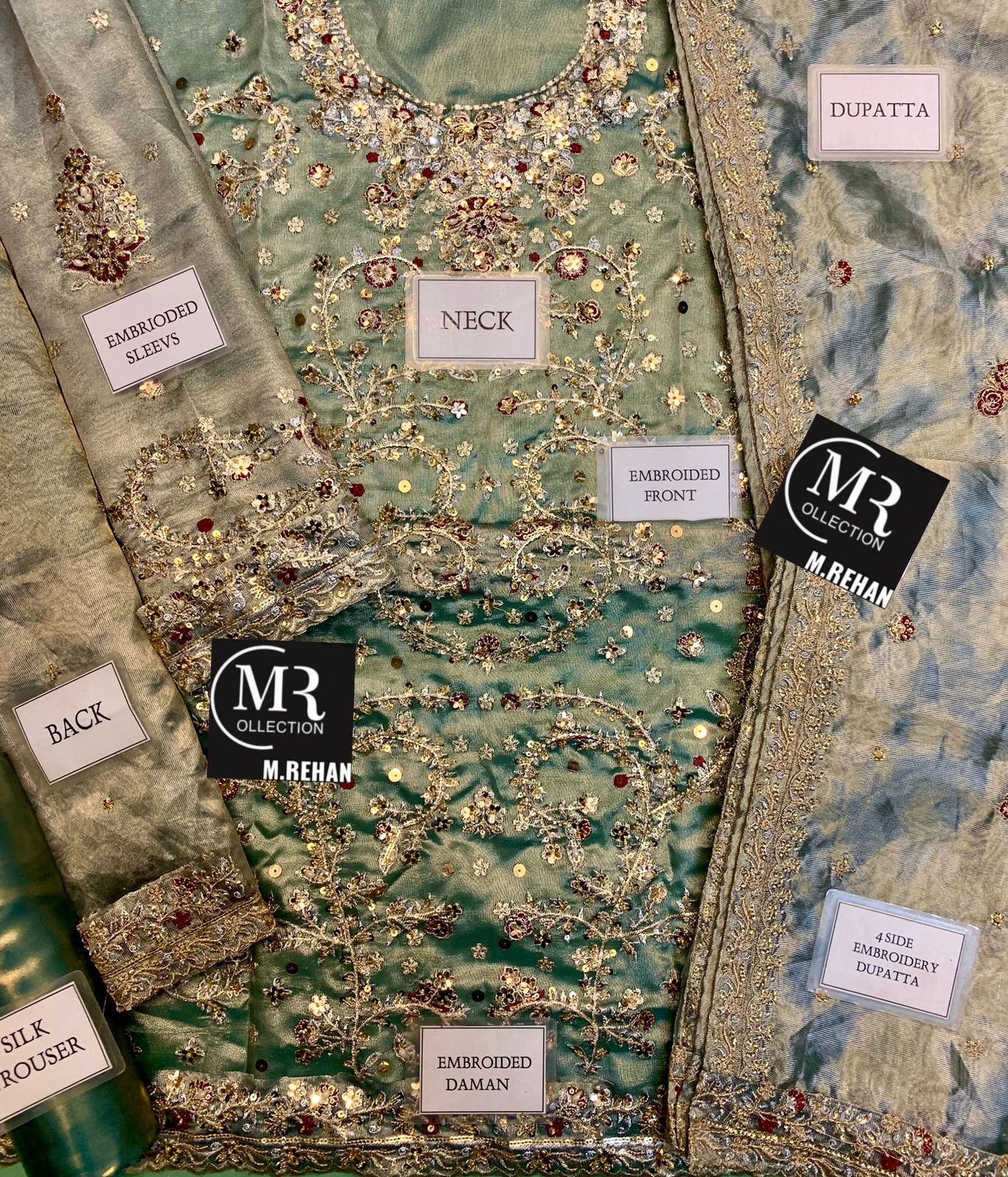 Haris Shakeel Embroidered
