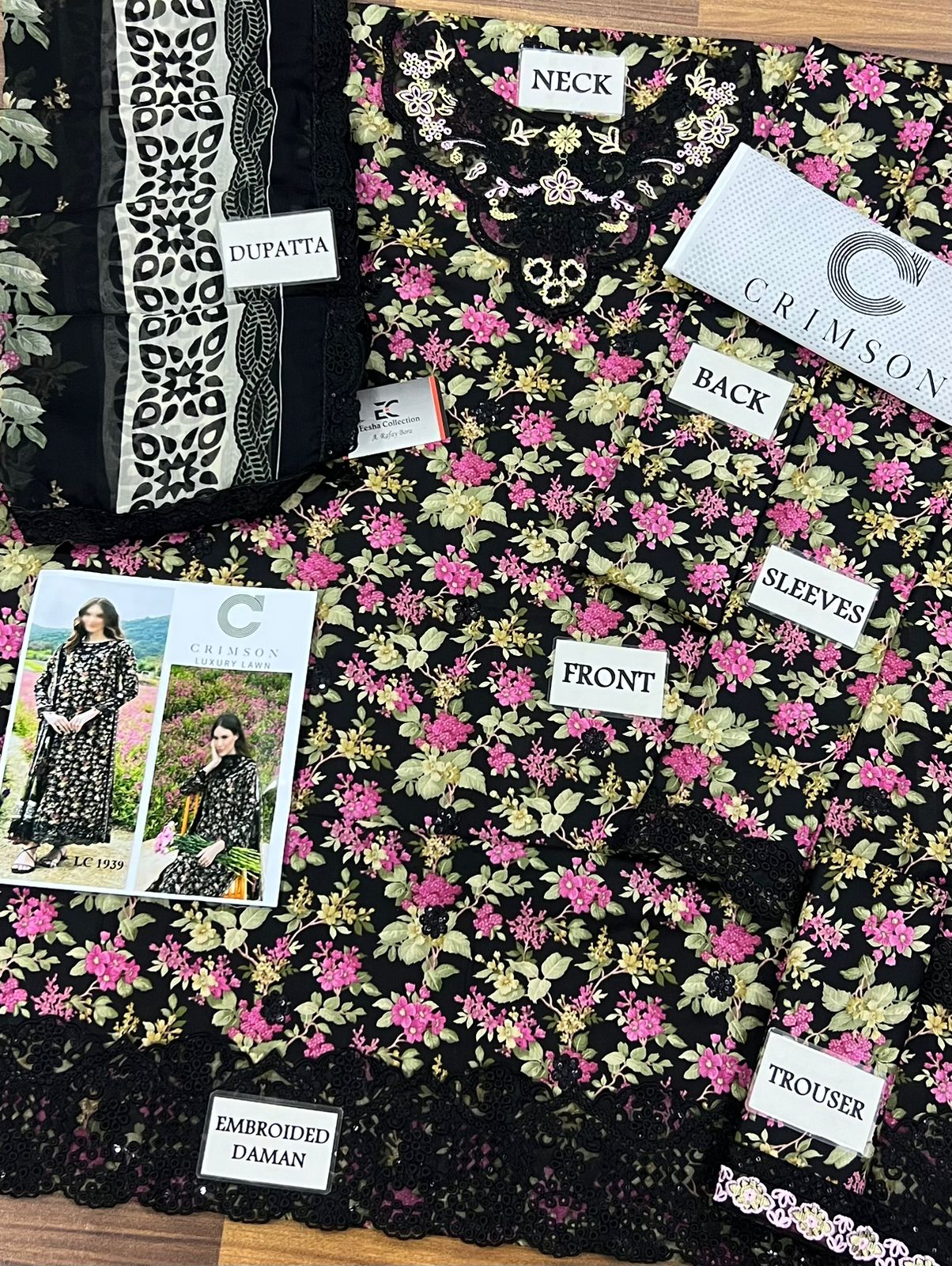 Crimson Lawn Collection 2026