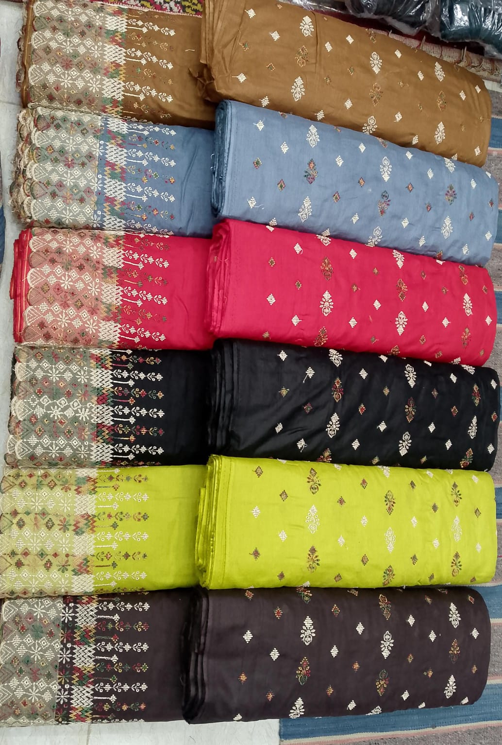 Chikankari 2 Pcs Embroidered