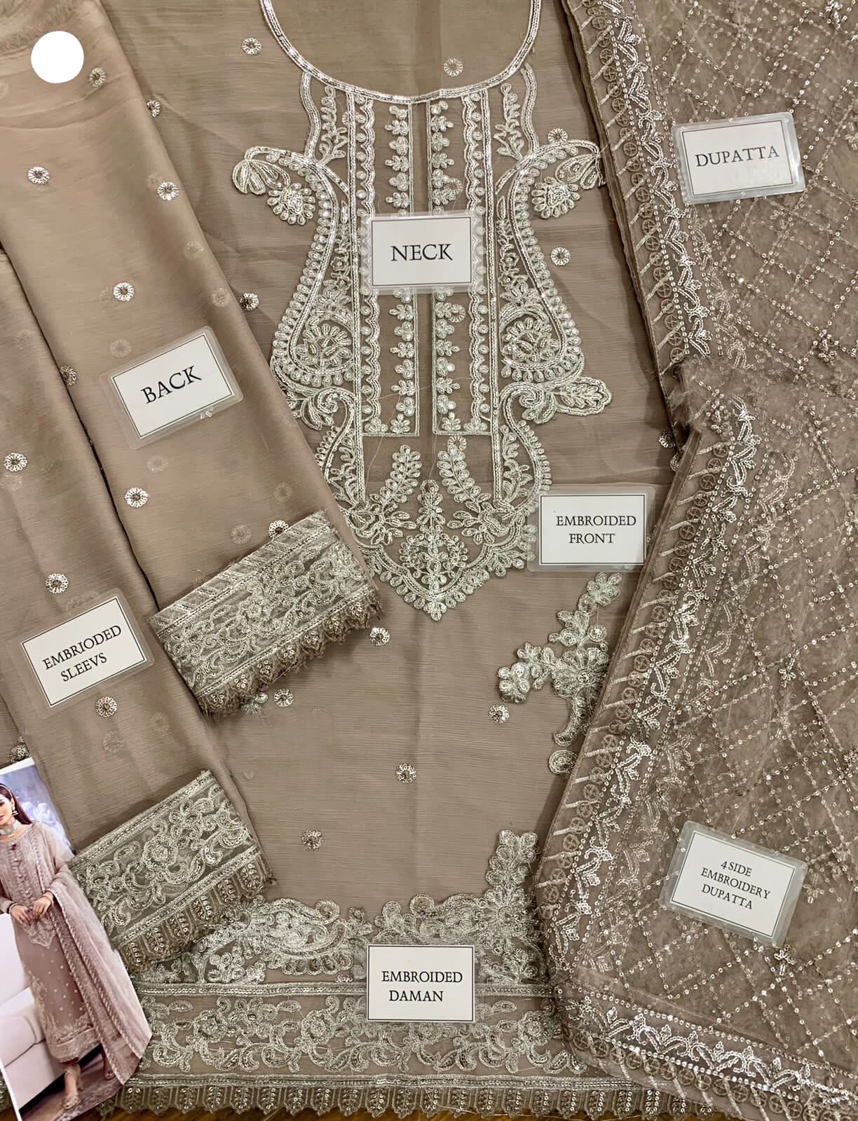 Asim Jofa JHILMIL CHIFFON COLLECTION