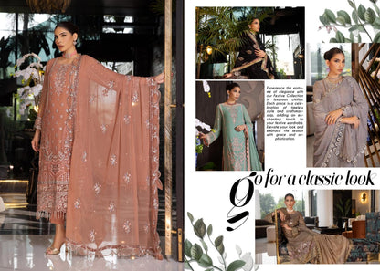 Afsaneh Luxury Pure Bamber Chiffon Collection