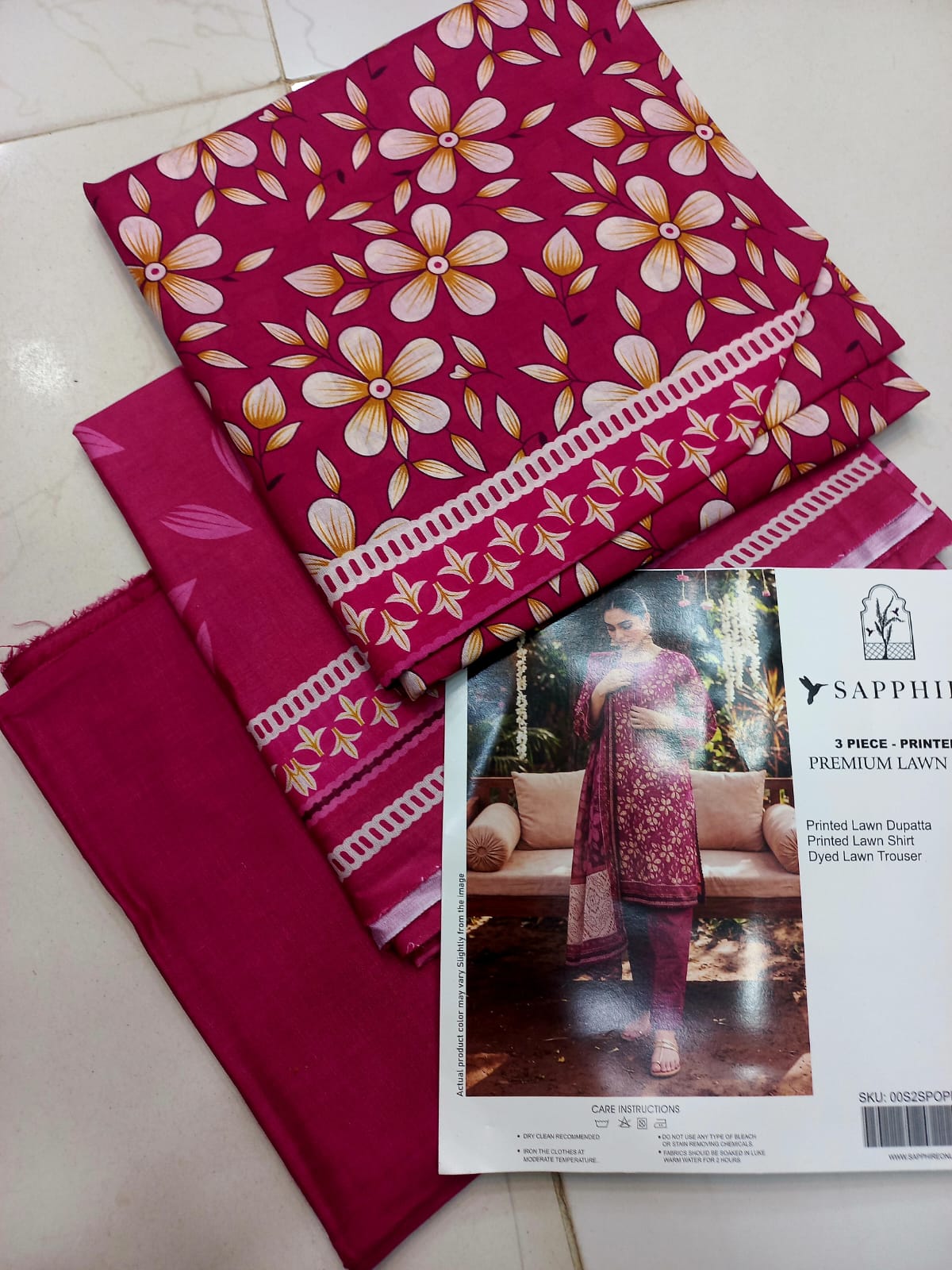 Digital Printed Lawn SAPPHIRE