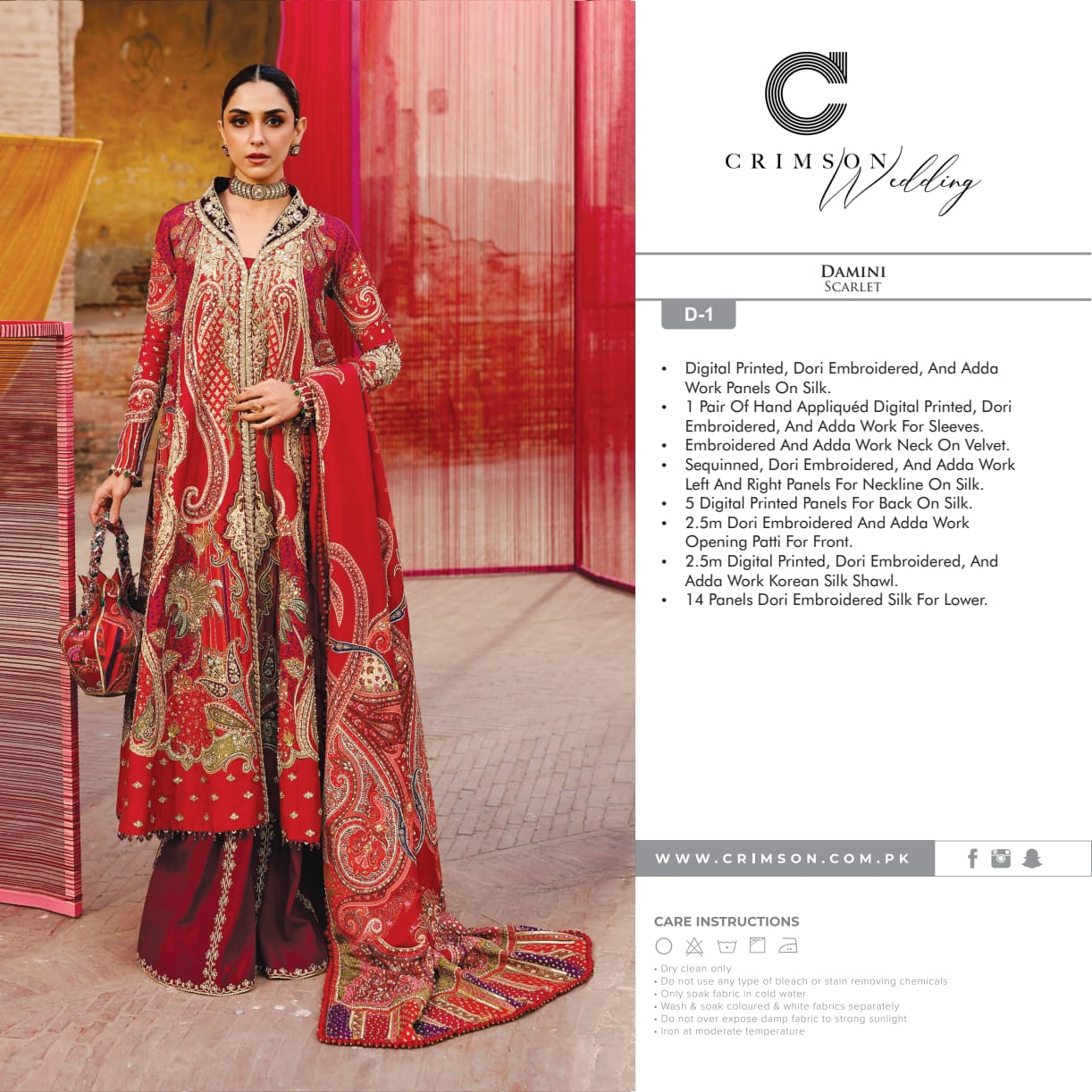 Crimson wedding