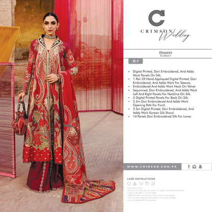 Crimson wedding