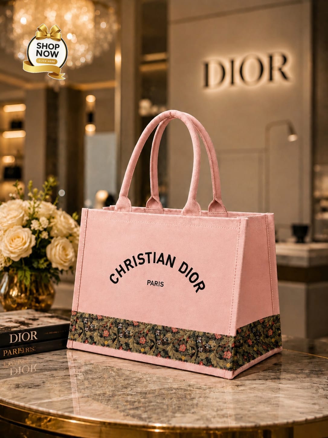 Christian Dior Big Size Tote Bag