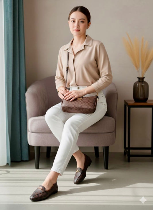 Combo deal  Coach pumps + Coach crossbody bag