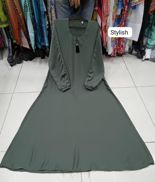 Maxi Abaya Without Dupatta
