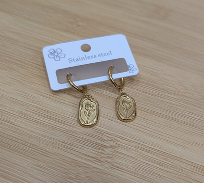 stainless steel earrings