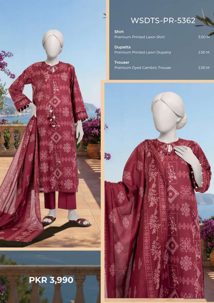 MTJ Spring Summer DIGITAL PRINTED LAWN COLLECTION Vol 14 2026