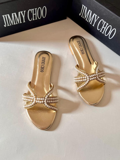 Jimmy Choo Pearls Flat