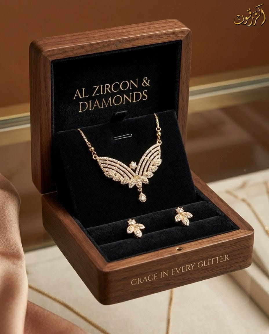 Zircon Sets Gold plated Micro Zircon Set