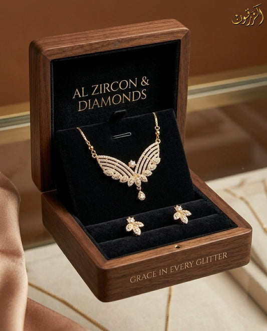 Zircon Sets Gold plated Micro Zircon Set